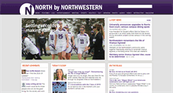 Desktop Screenshot of northbynorthwestern.com